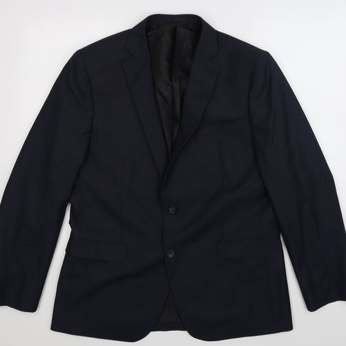 Very Mens Blue   Jacket Suit Jacket Size 42