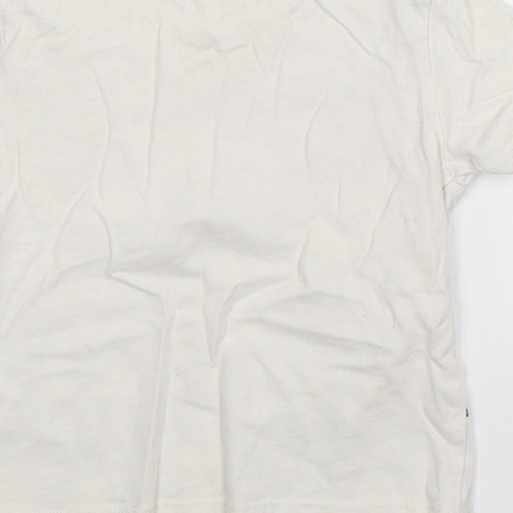 F&F Boys White   Basic T-Shirt Size 3-4 Years
