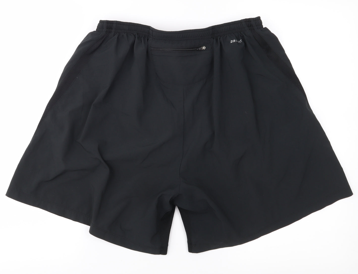 Nike Mens Black   Sweat Shorts Size 2XL
