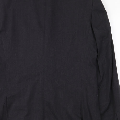 Dimensions Mens Black   Jacket Blazer Size 38