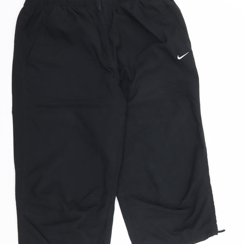 Nike Womens Black   Cropped Trousers Size 16 L19 in