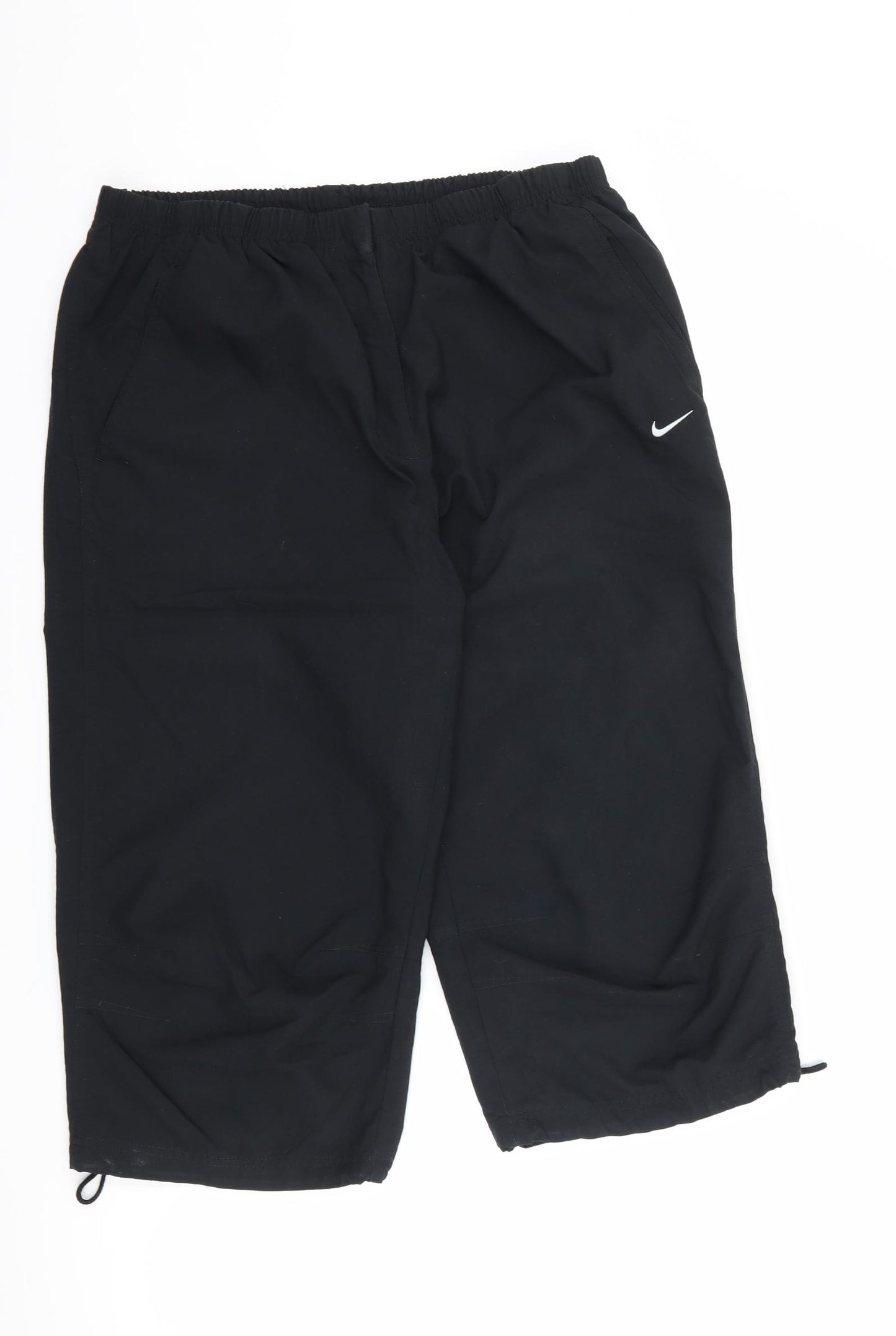 Nike Womens Black   Cropped Trousers Size 16 L19 in