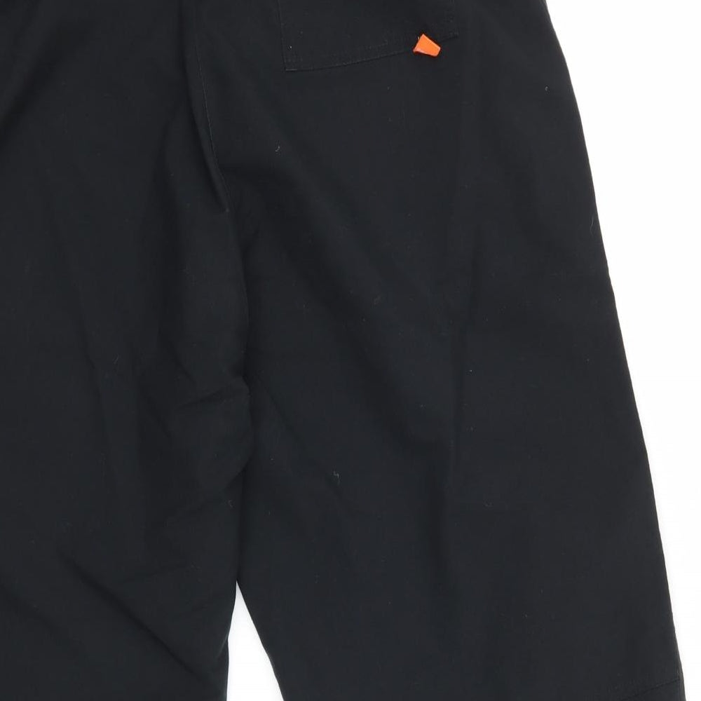 Nike Womens Black   Cropped Trousers Size 16 L19 in