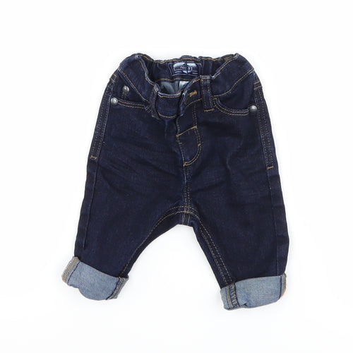 NEXT Baby Blue  Denim Capri Jeans Size 3-6 Months