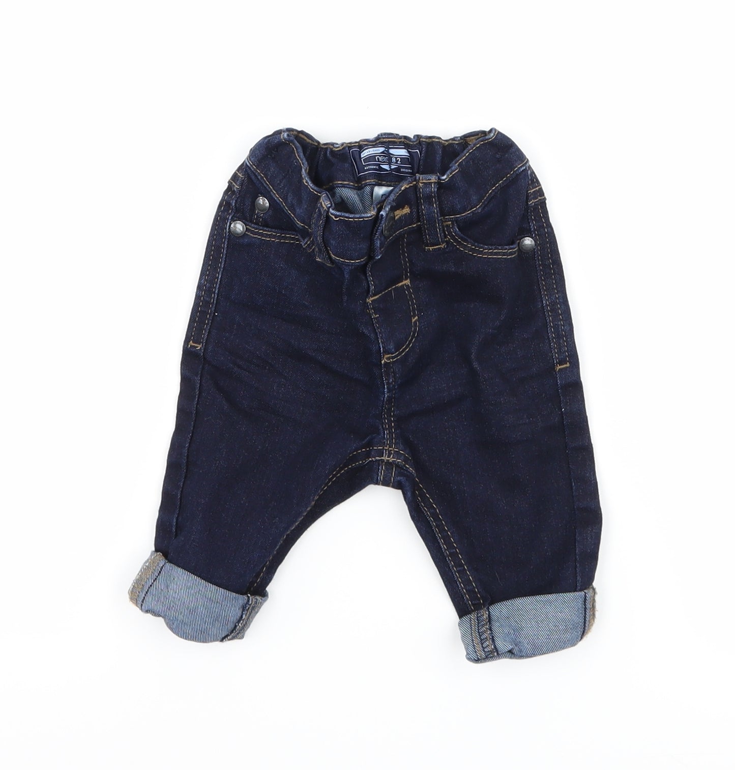 NEXT Baby Blue  Denim Capri Jeans Size 3-6 Months