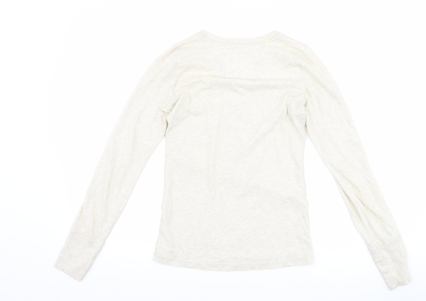 Abercrombie & Fitch Womens Beige   Basic T-Shirt Size L