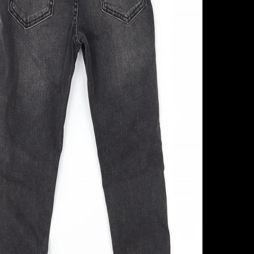 denim co Boys Black  Denim Skinny Jeans Size 6-7 Years