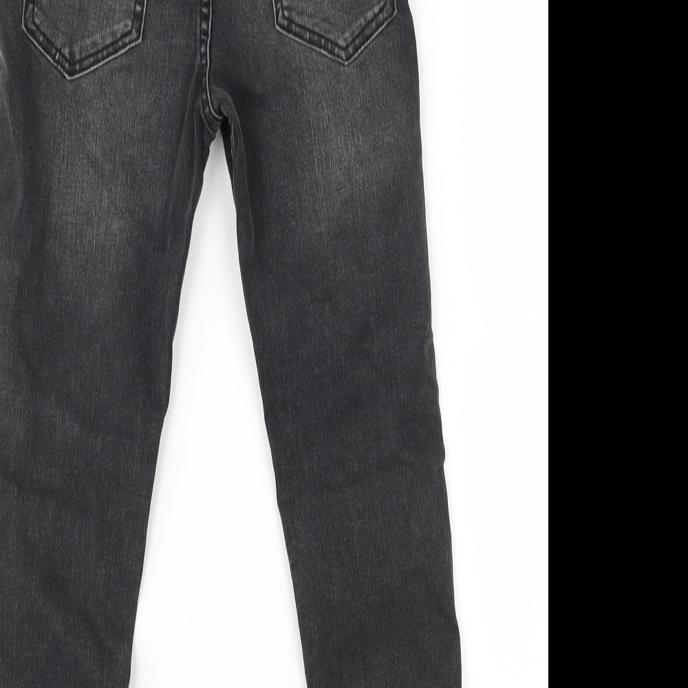 denim co Boys Black  Denim Skinny Jeans Size 6-7 Years
