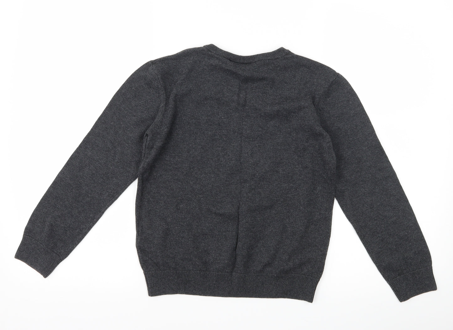 Debenhams Boys Grey   Pullover Jumper Size 8-9 Years