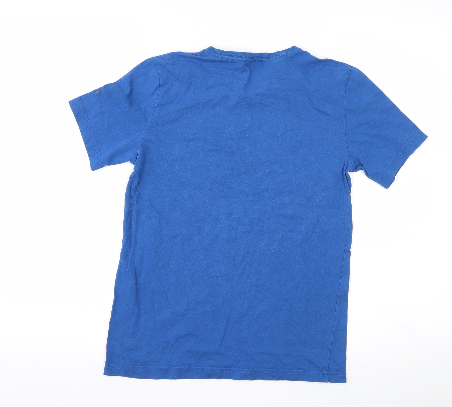 adidas Boys Blue   Basic T-Shirt Size 11-12 Years