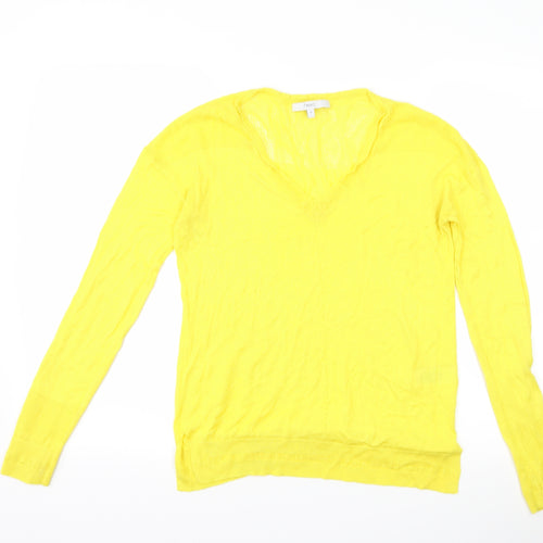 NEXT Womens Yellow   Pullover Jumper Size 10