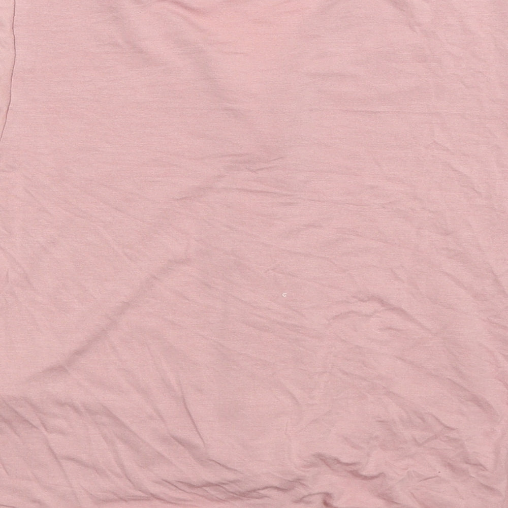 New Look Womens Pink   Cropped Blouse Size 10
