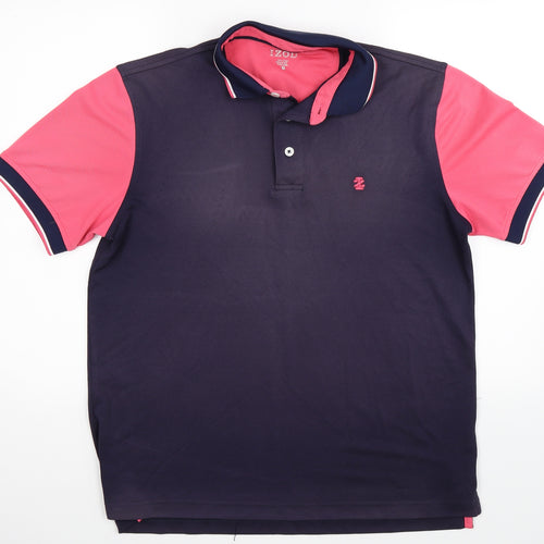 izdo Mens Purple    Polo Size M