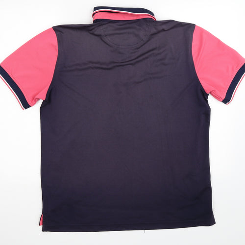 izdo Mens Purple    Polo Size M