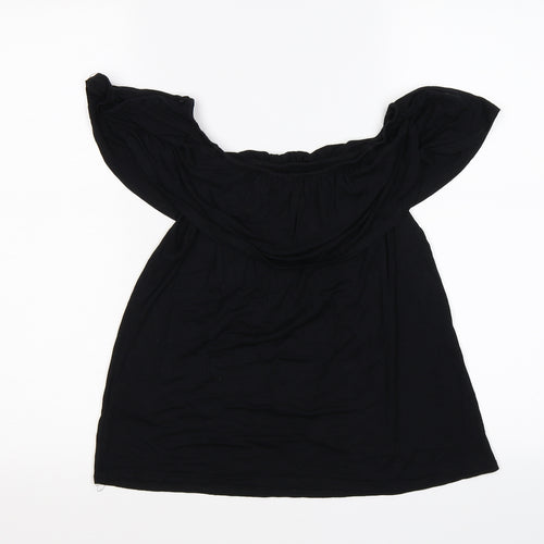 New Look Womens Black   Tunic T-Shirt Size 10