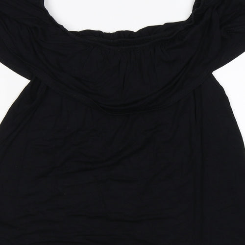 New Look Womens Black   Tunic T-Shirt Size 10