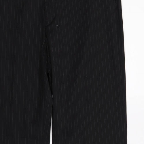 Burton Mens Black Striped  Dress Pants Trousers Size 36 L32 in - evolution