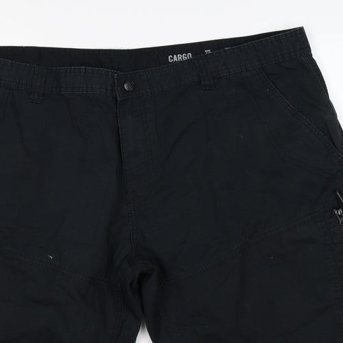 F&F Mens Black   Cargo Shorts Size 42