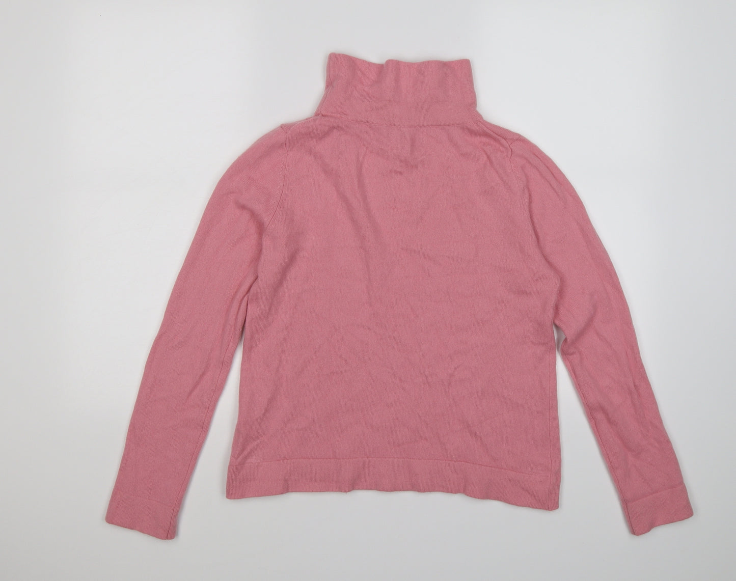 Hobbs Womens Pink  Knit Pullover Jumper Size M