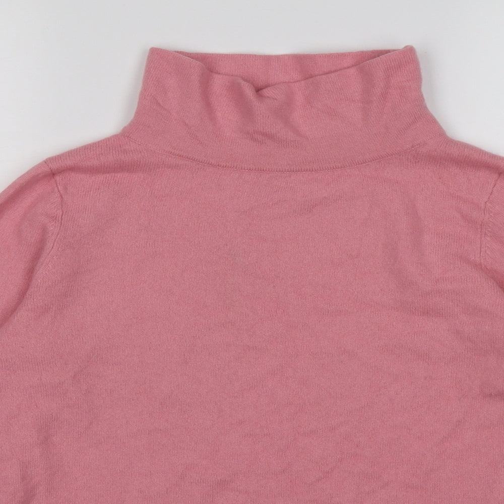 Hobbs Womens Pink  Knit Pullover Jumper Size M
