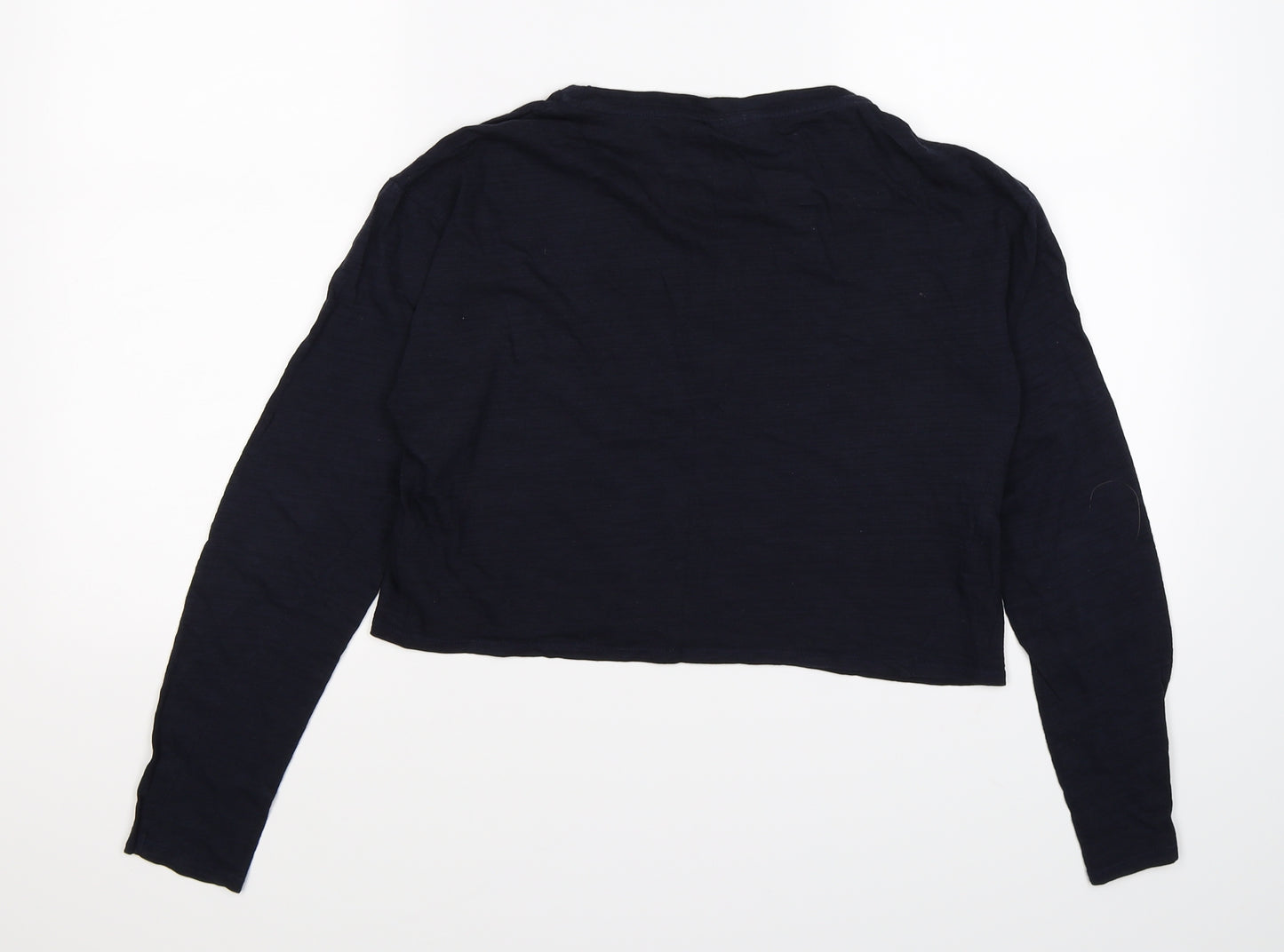Topshop Womens Blue   Basic T-Shirt Size 12