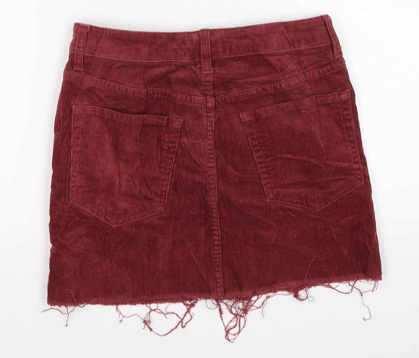 FOREVER 21 Womens Brown  Corduroy Mini Skirt Size XS