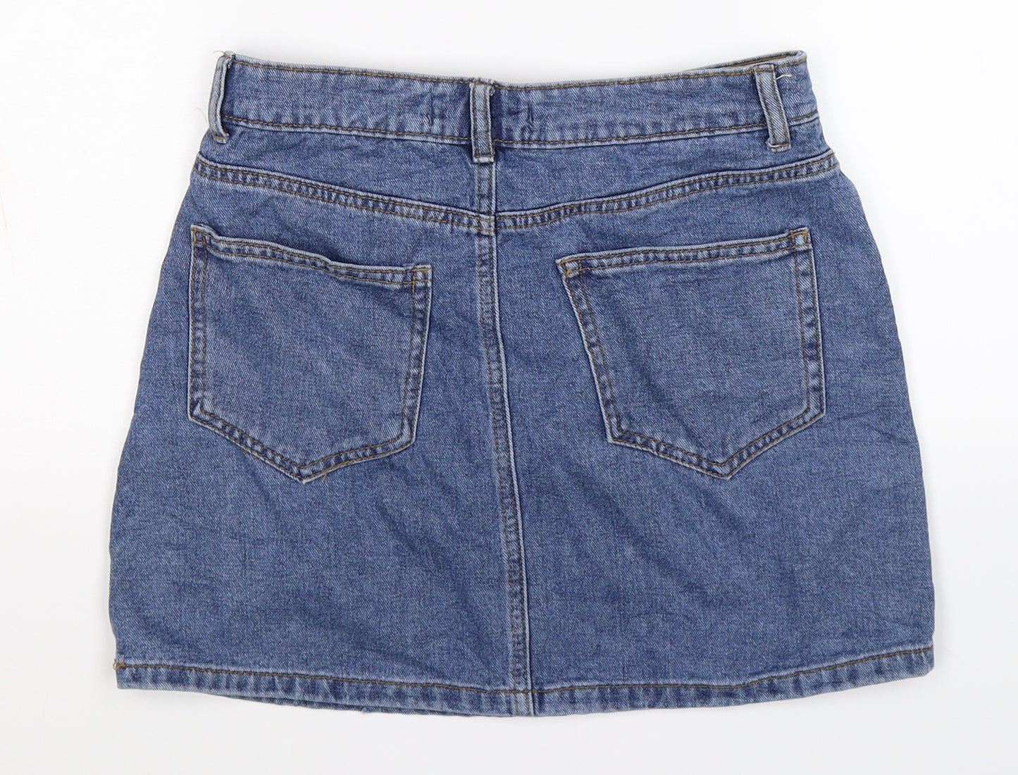 denim co Womens Blue  Denim Skater Skirt Size 10