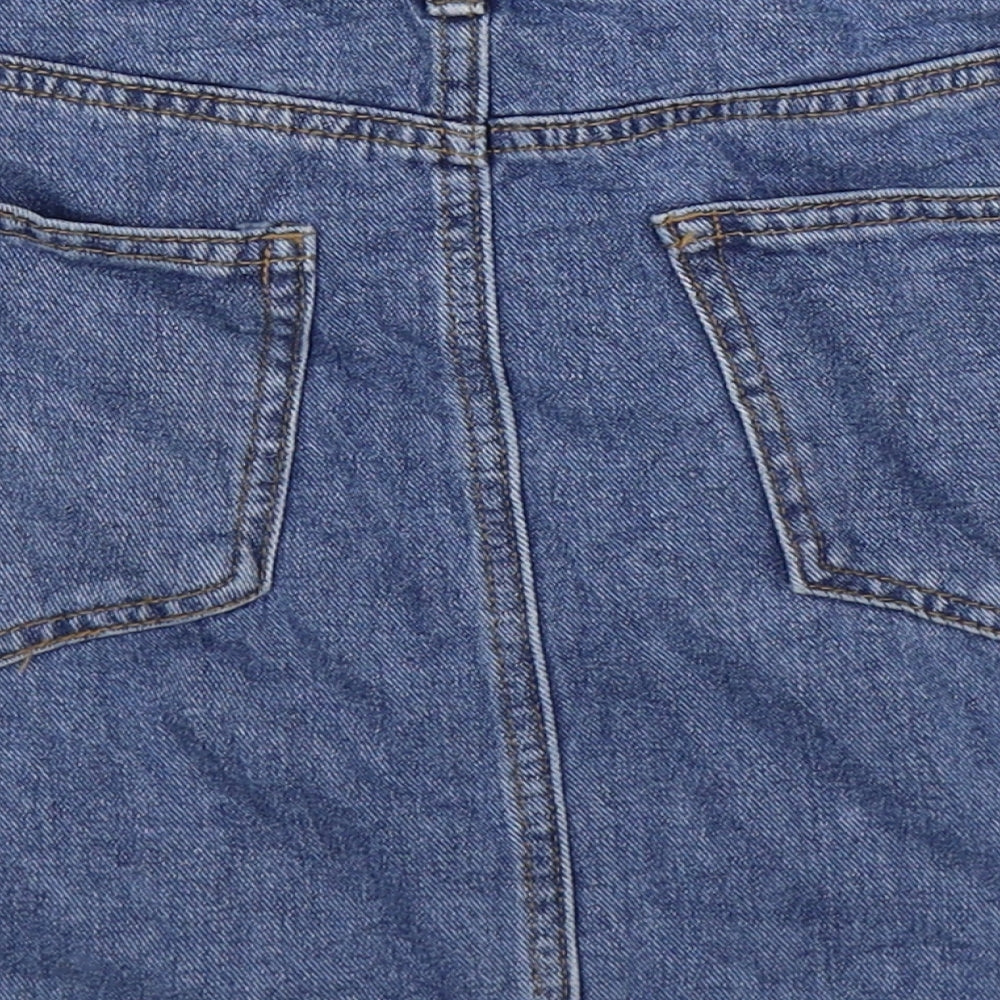 denim co Womens Blue  Denim Skater Skirt Size 10