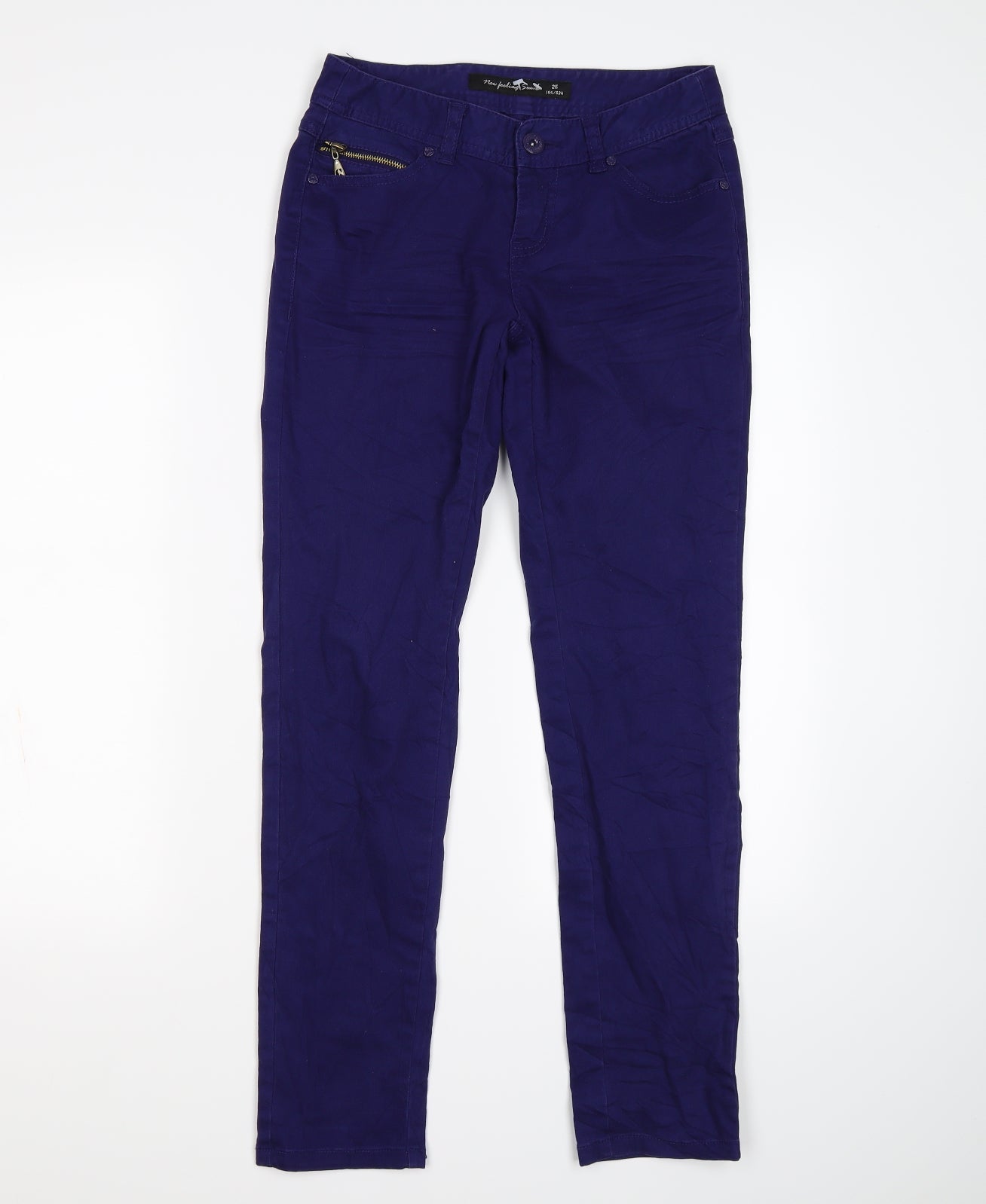 Semir Womens Purple  Denim Skinny Jeans Size S L28 in