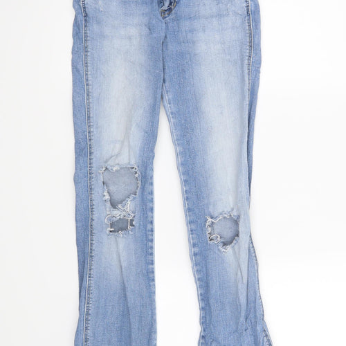 Pull&Bear Womens Blue   Skinny Jeans Size 10 L25 in