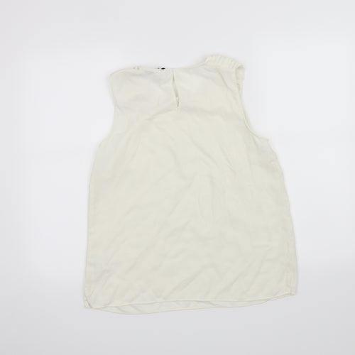 TU Womens White   Camisole Tank Size 12