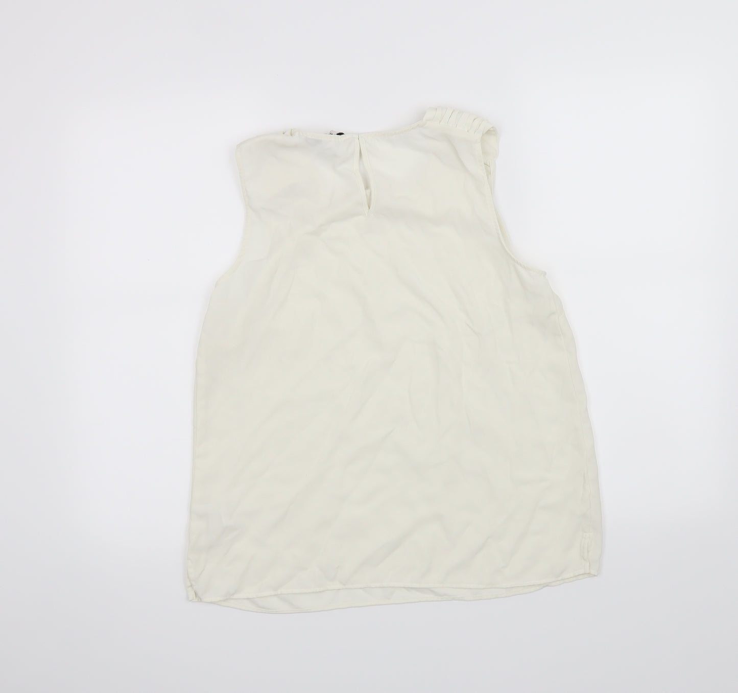 TU Womens White   Camisole Tank Size 12