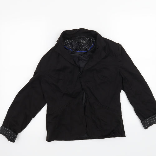Atmosphere Womens Black Houndstooth  Jacket Blazer Size 8