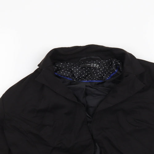 Atmosphere Womens Black Houndstooth  Jacket Blazer Size 8