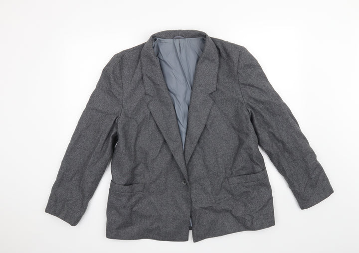 Littlewoods Womens Green Jacket Blazer Size 16