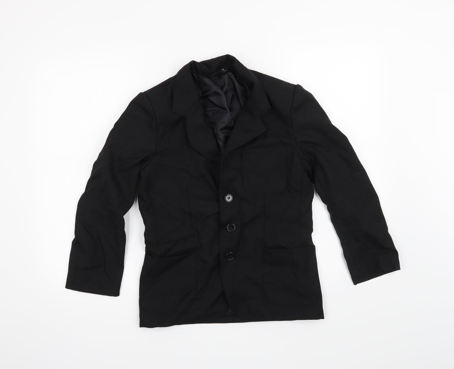 F&F Boys Black   Jacket Blazer Size 11 Years