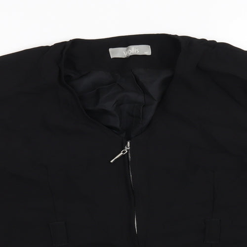 Wallis Womens Black   Jacket Blazer Size 10