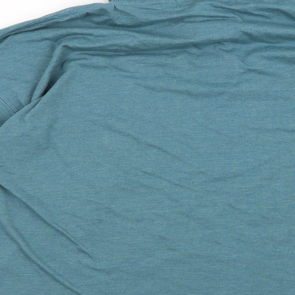 Paolo Borghesi Mens Blue    Button-Up Size L