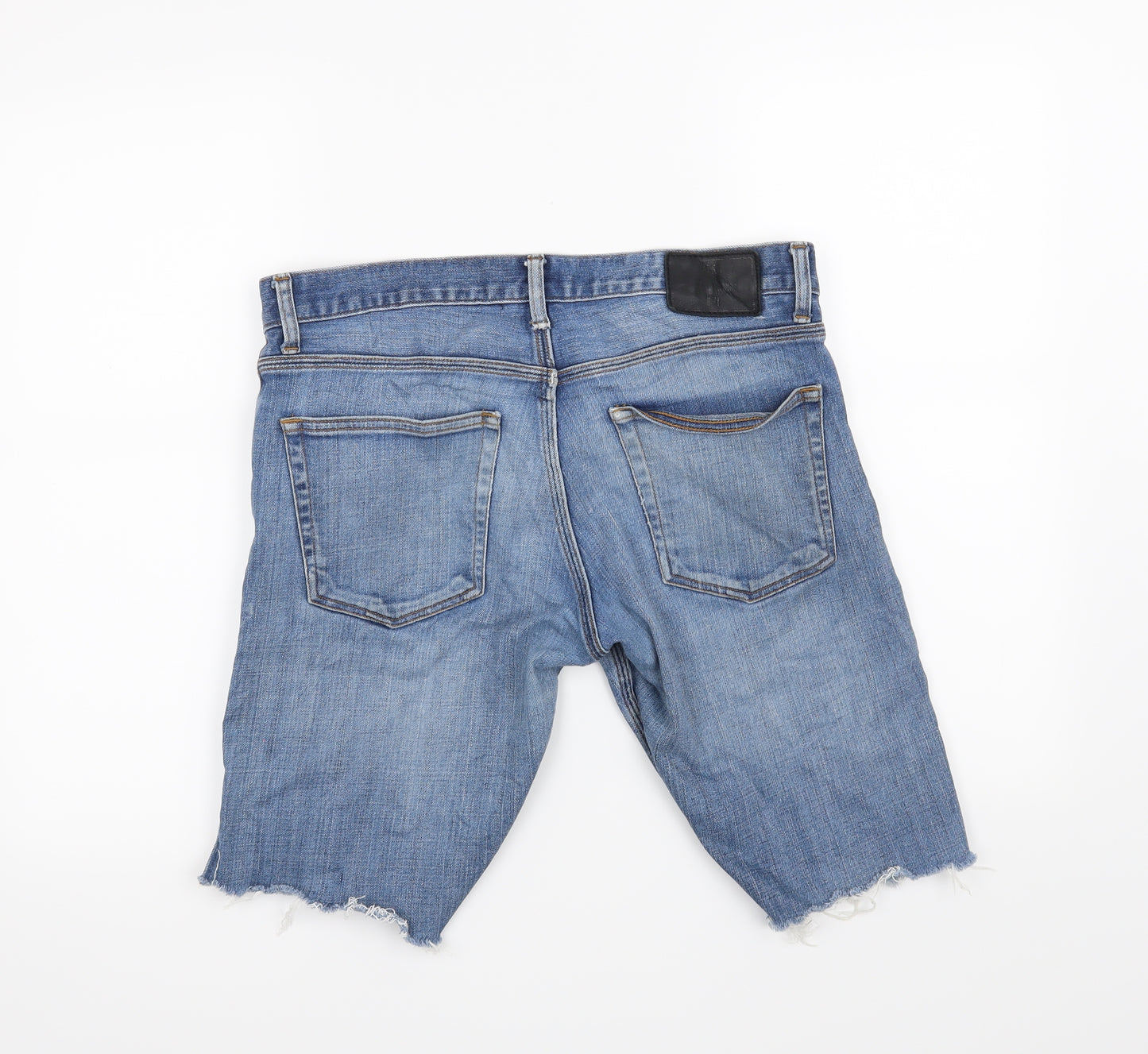 Nike Mens Blue   Biker Shorts Size 32