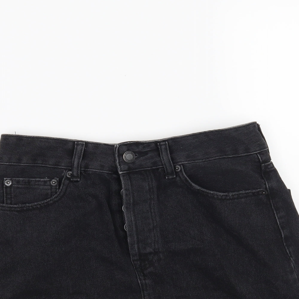 Bershka Womens Black   Mini Skirt Size 8