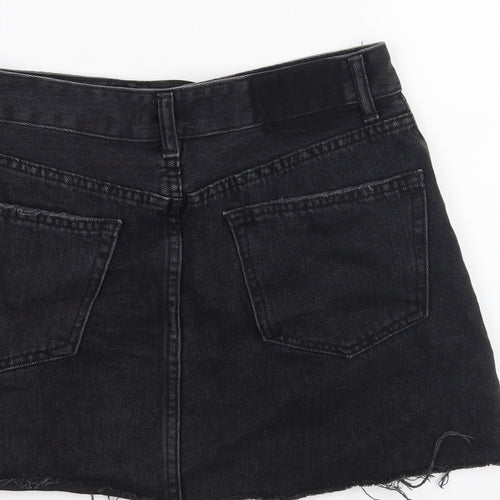 Bershka Womens Black   Mini Skirt Size 8
