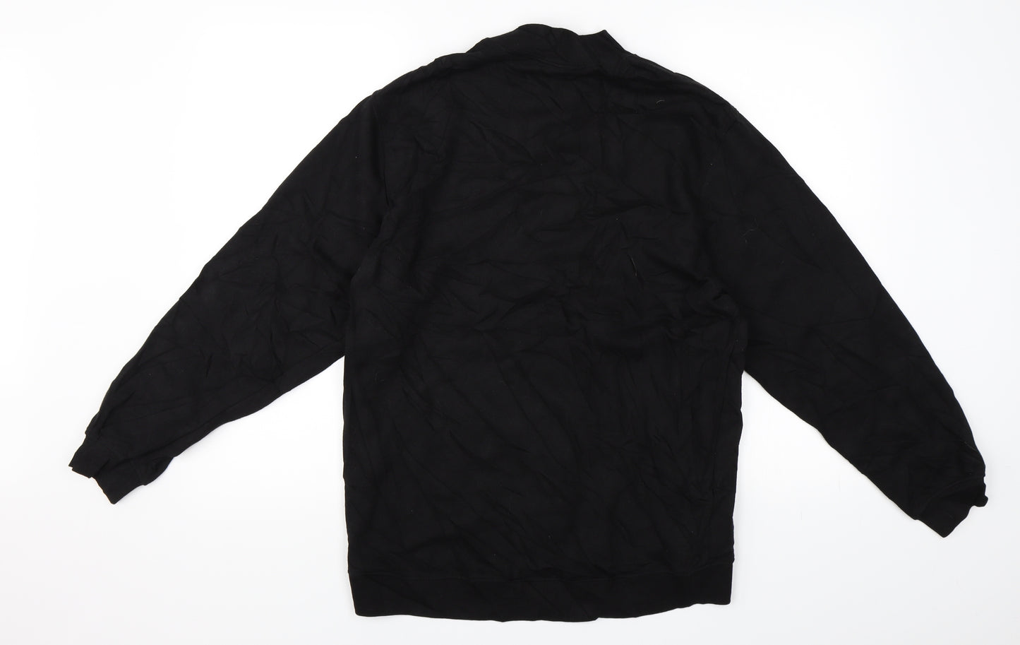 H&M Womens Black   Pullover Sweatshirt Size XS
