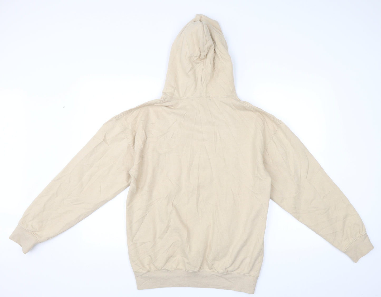 I SAW IT FIRST Womens Beige  Rayon Pullover Hoodie Size S