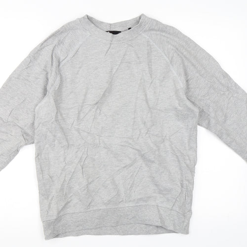 Oodji Mens Grey   Pullover Sweatshirt Size S