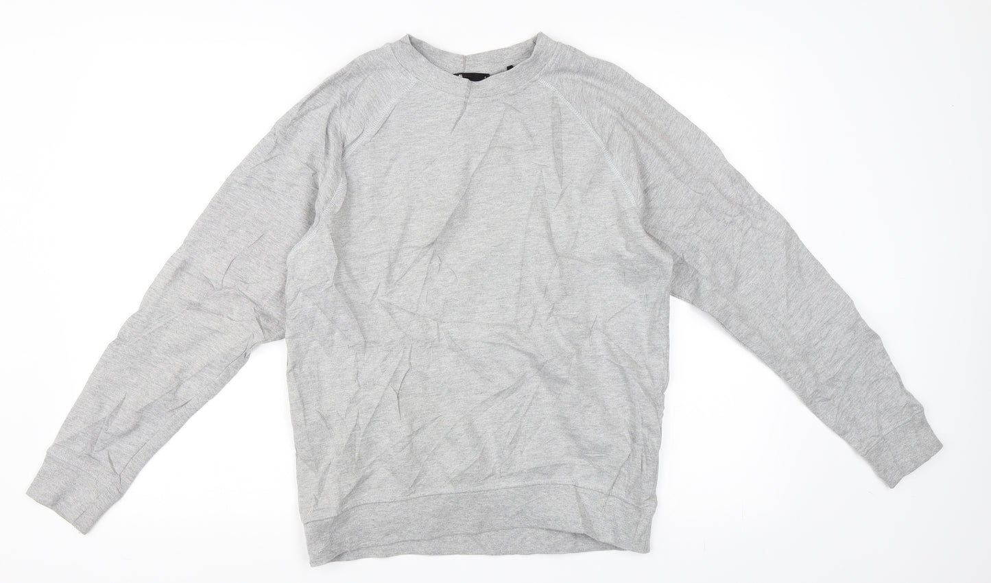 Oodji Mens Grey   Pullover Sweatshirt Size S