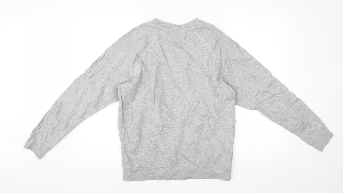 Oodji Mens Grey   Pullover Sweatshirt Size S