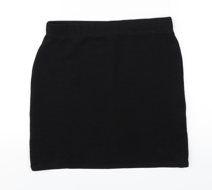 Select Womens Black   Mini Skirt Size 6