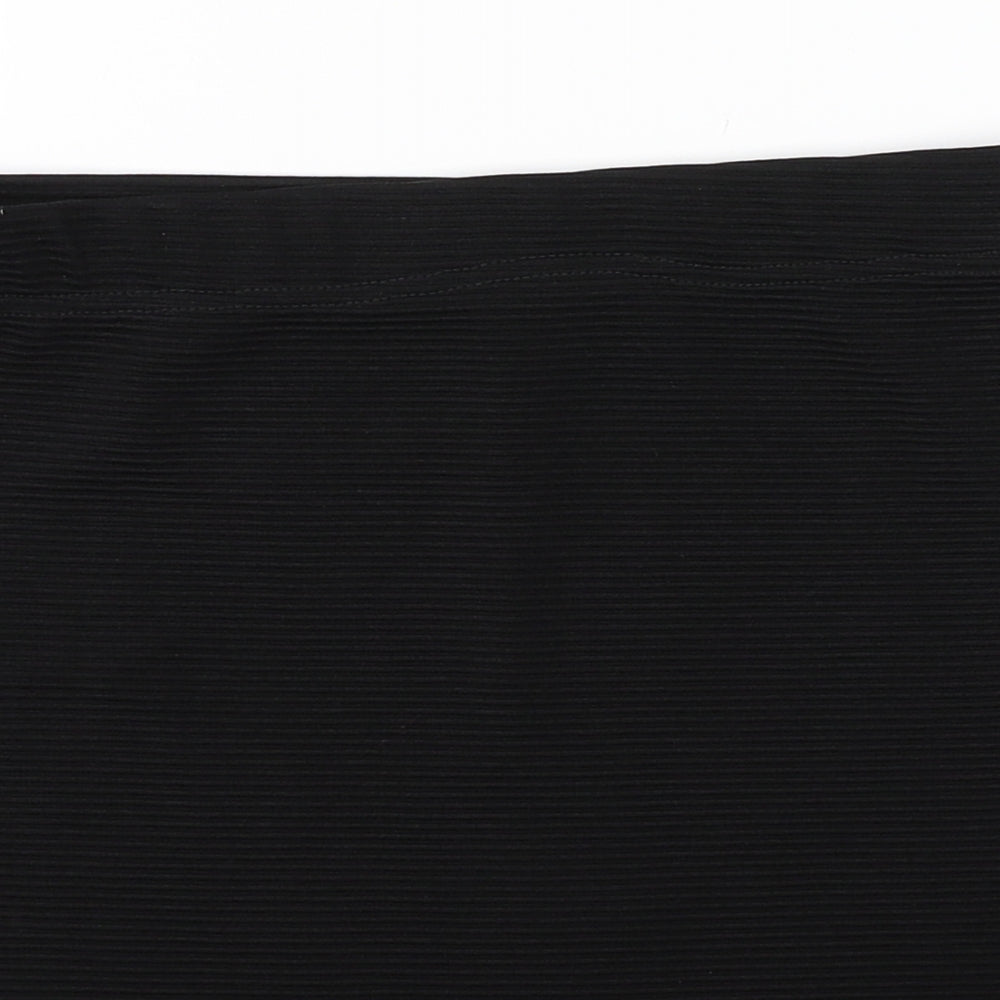 Select Womens Black   Mini Skirt Size 6