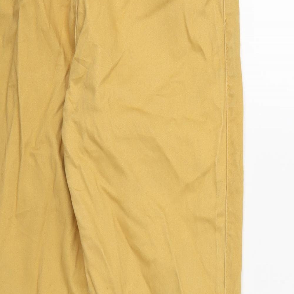 TU Womens Yellow  Denim Jegging Jeans Size 14 L30 in