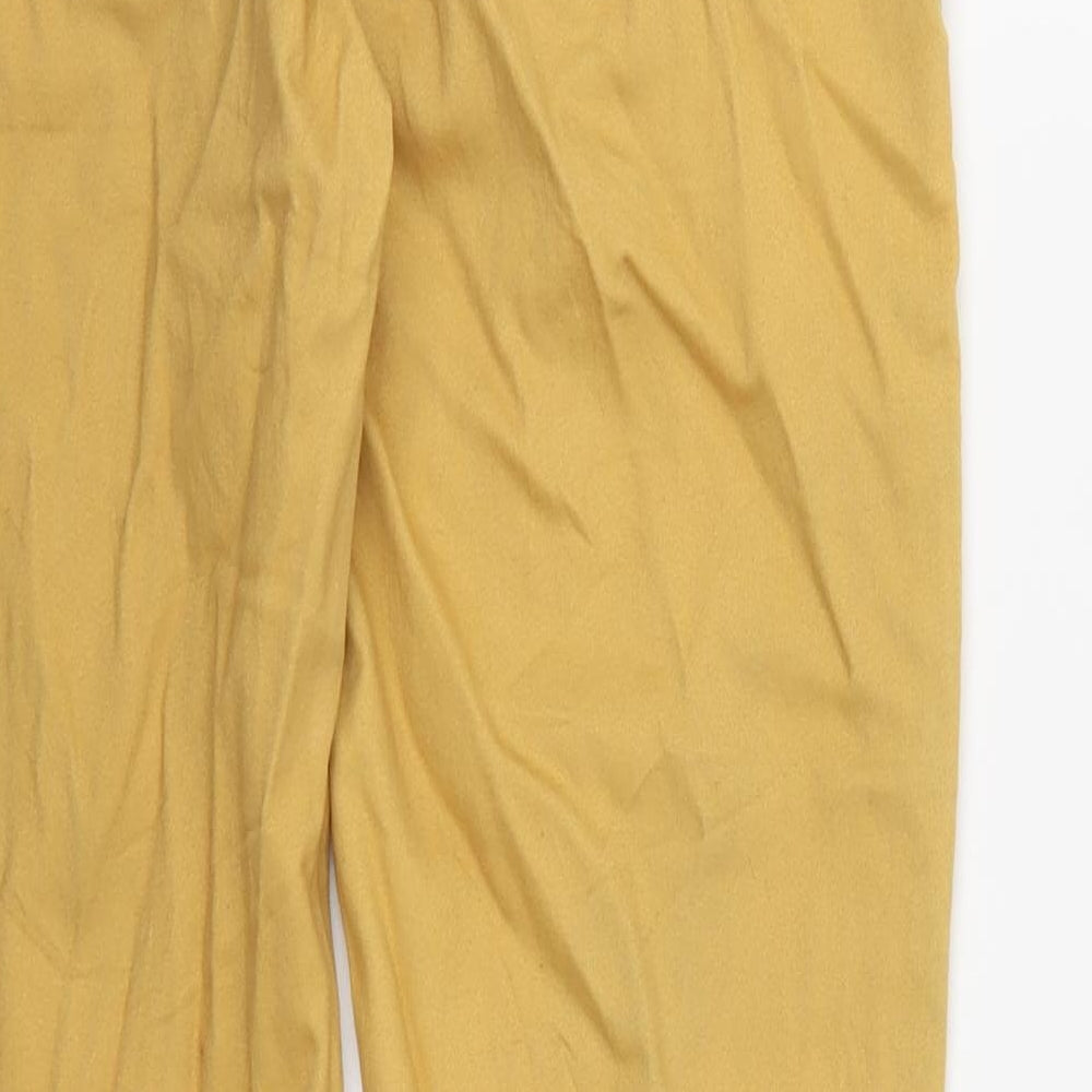 TU Womens Yellow  Denim Jegging Jeans Size 14 L30 in
